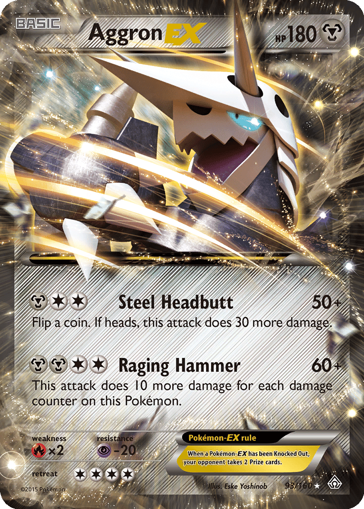 Aggron EX card