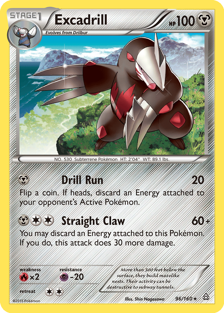 Excadrill card