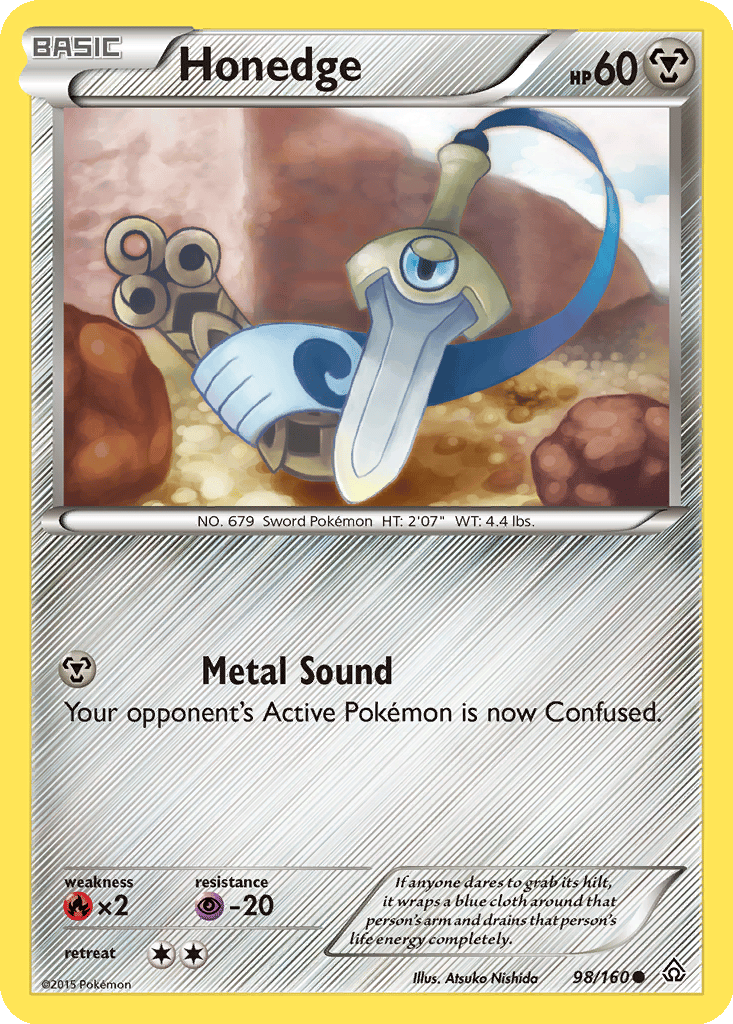 honedge pokemon card value Honedge #60 Prices | Pokemon BREAKpoint