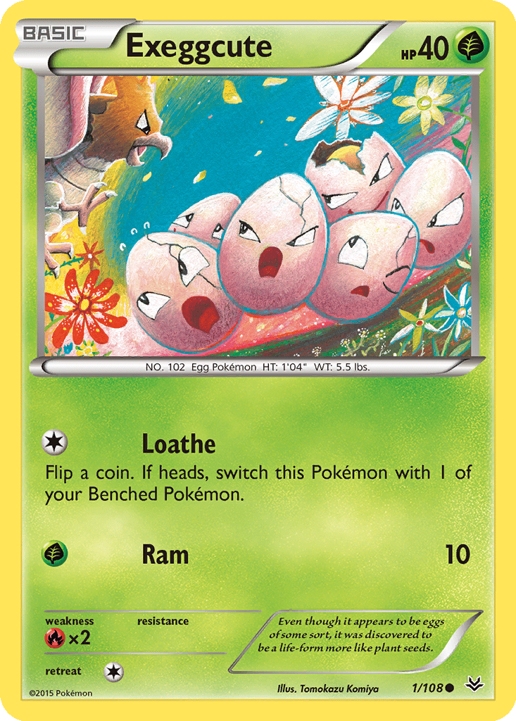 Exeggcute card