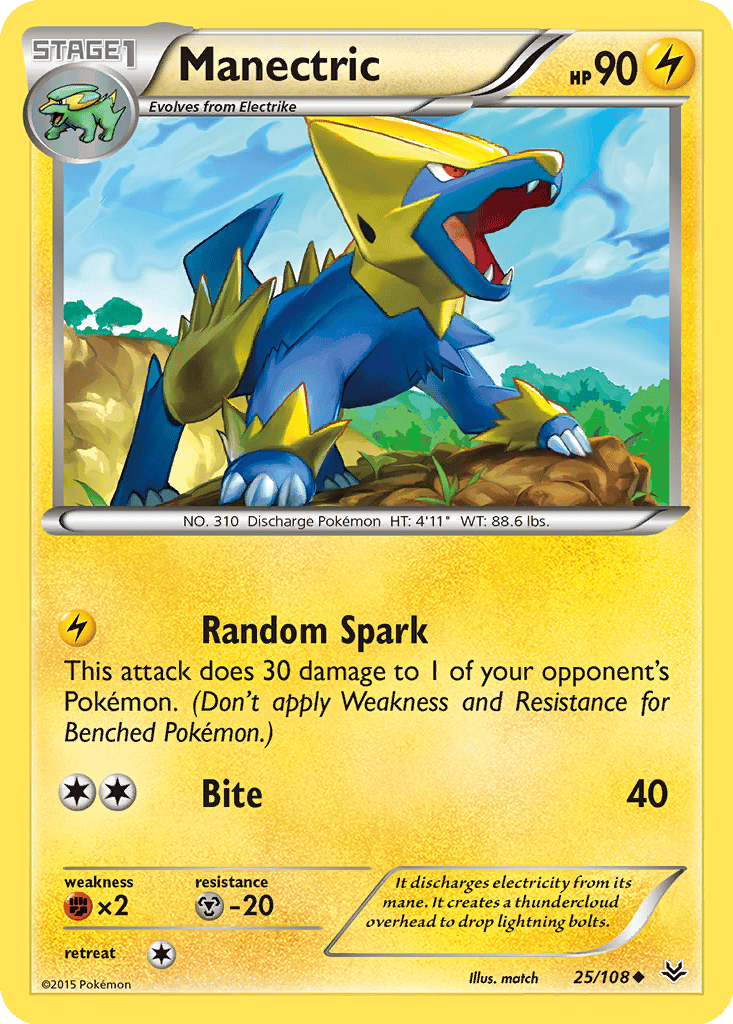 Manectric card