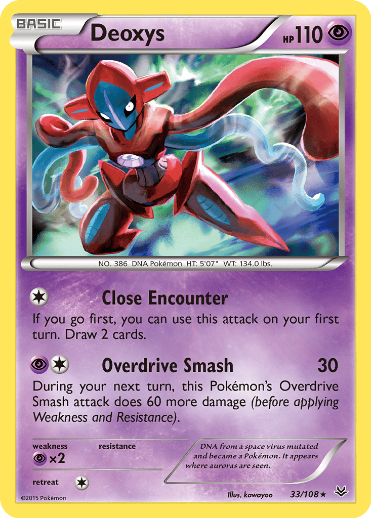 Deoxys card