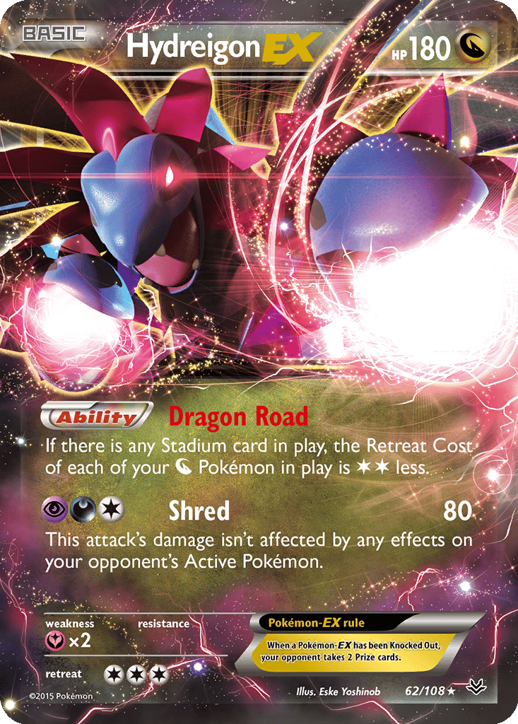 Hydreigon EX card