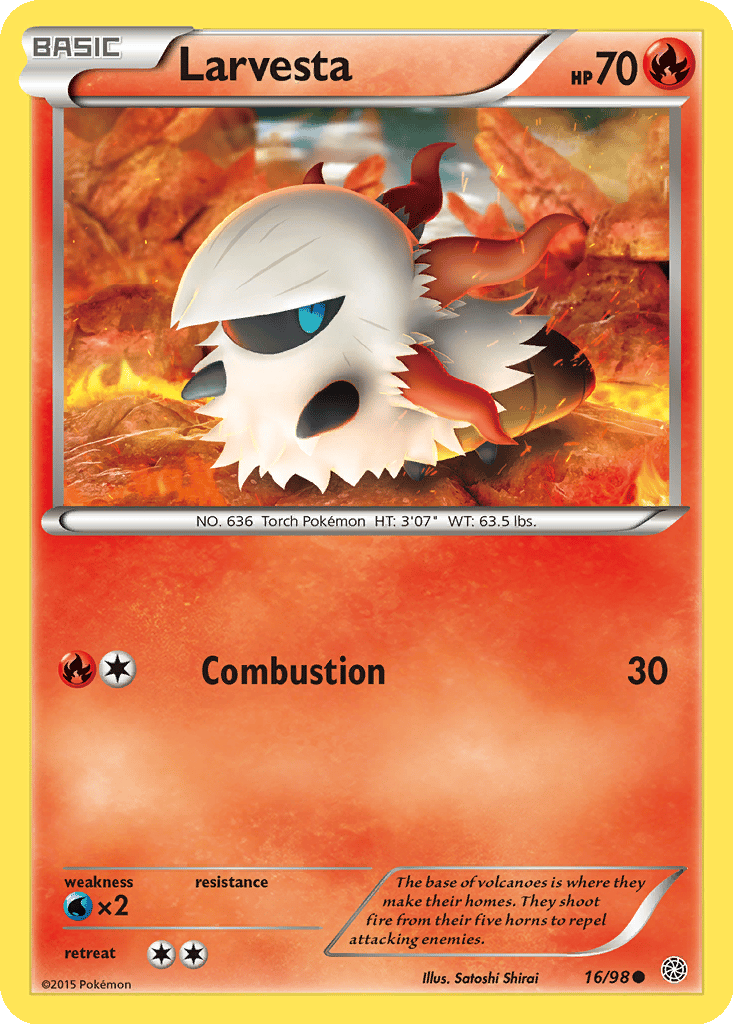 Larvesta card