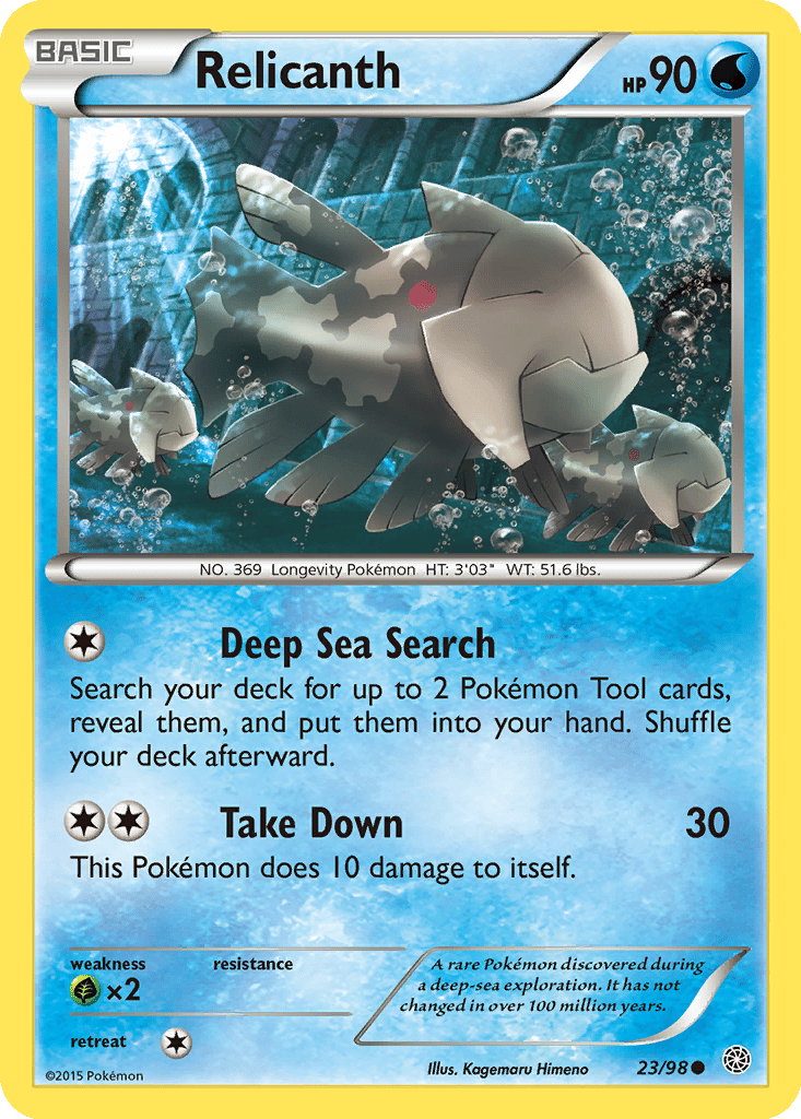 Relicanth card