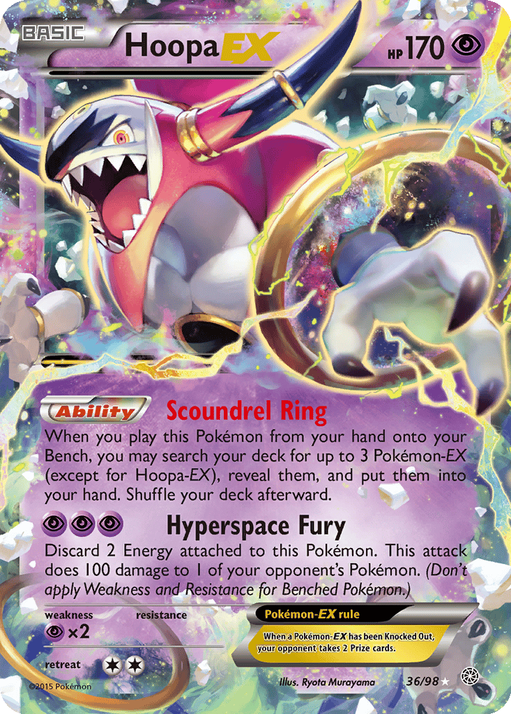 Hoopa EX card
