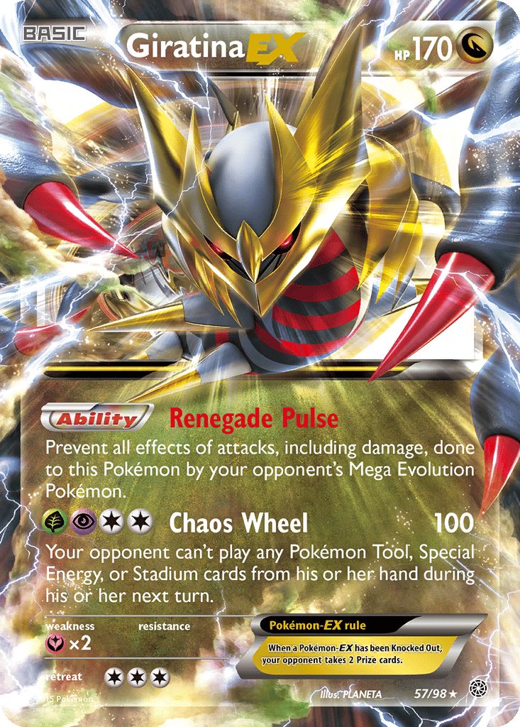 Giratina EX card