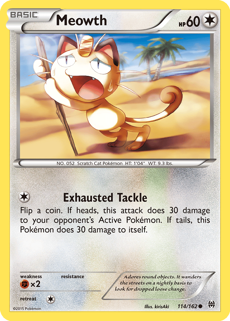 Meowth card