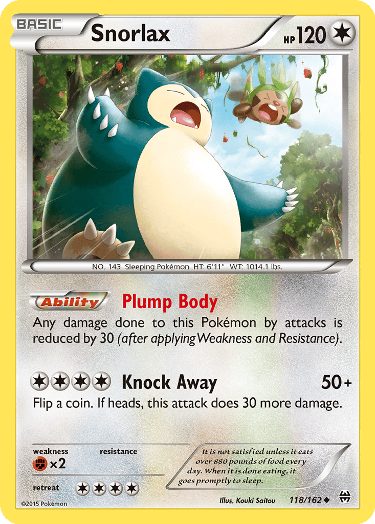 Snorlax card