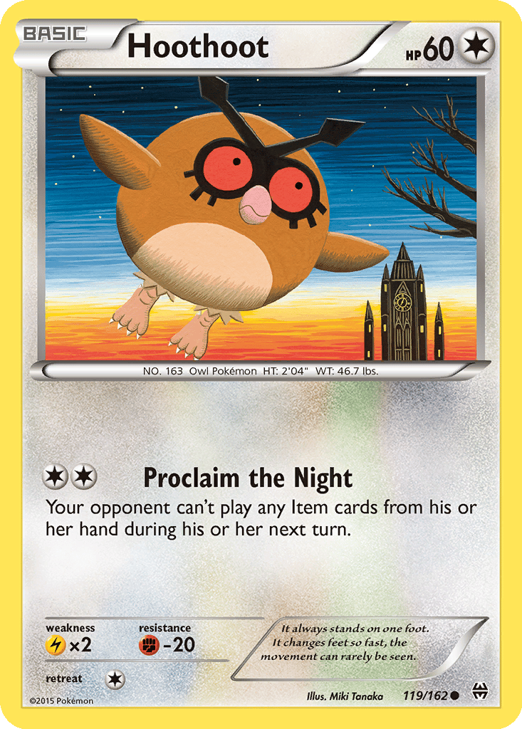 Hoothoot card