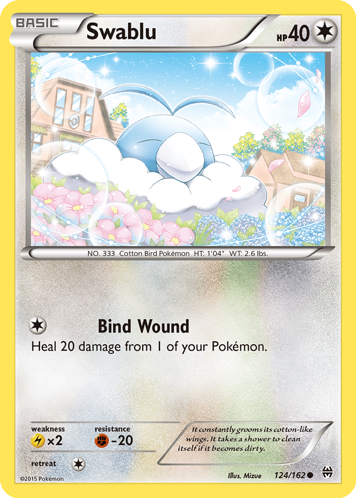 Swablu card