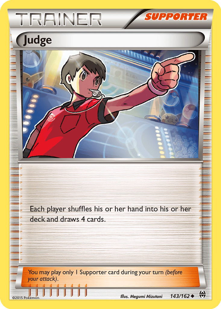 Judge card