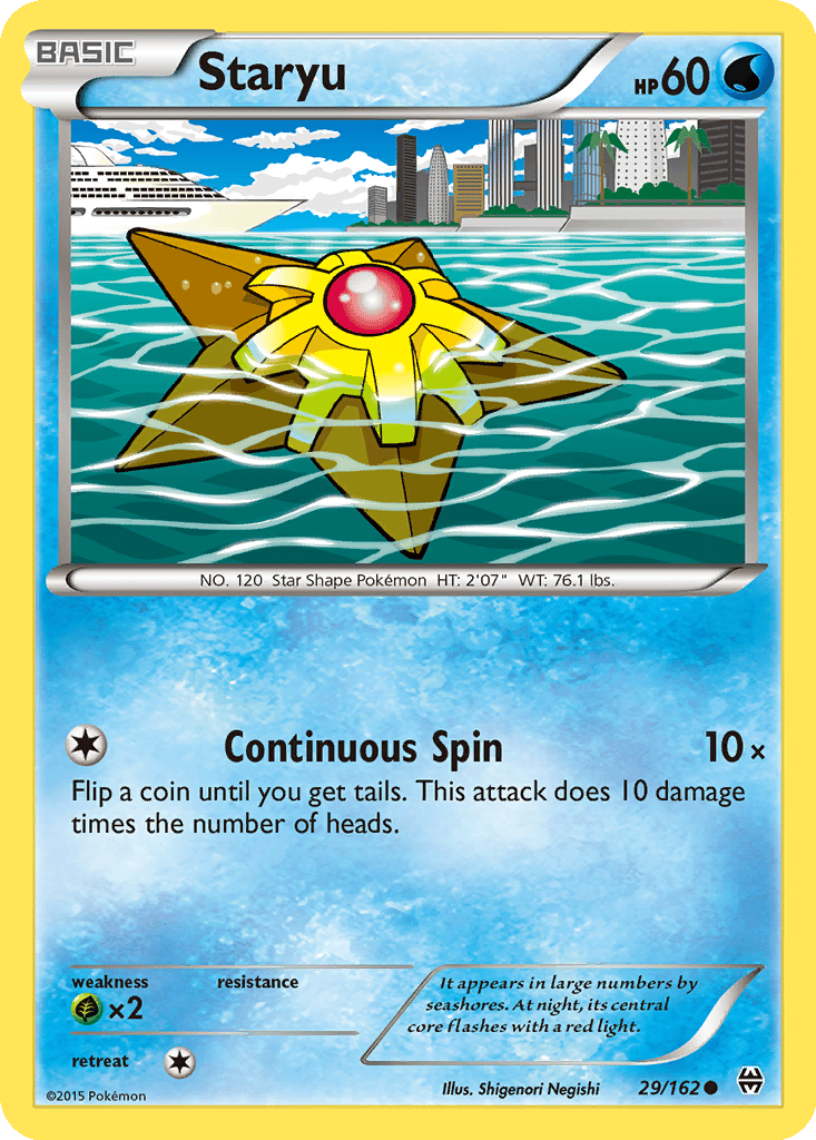 Staryu card