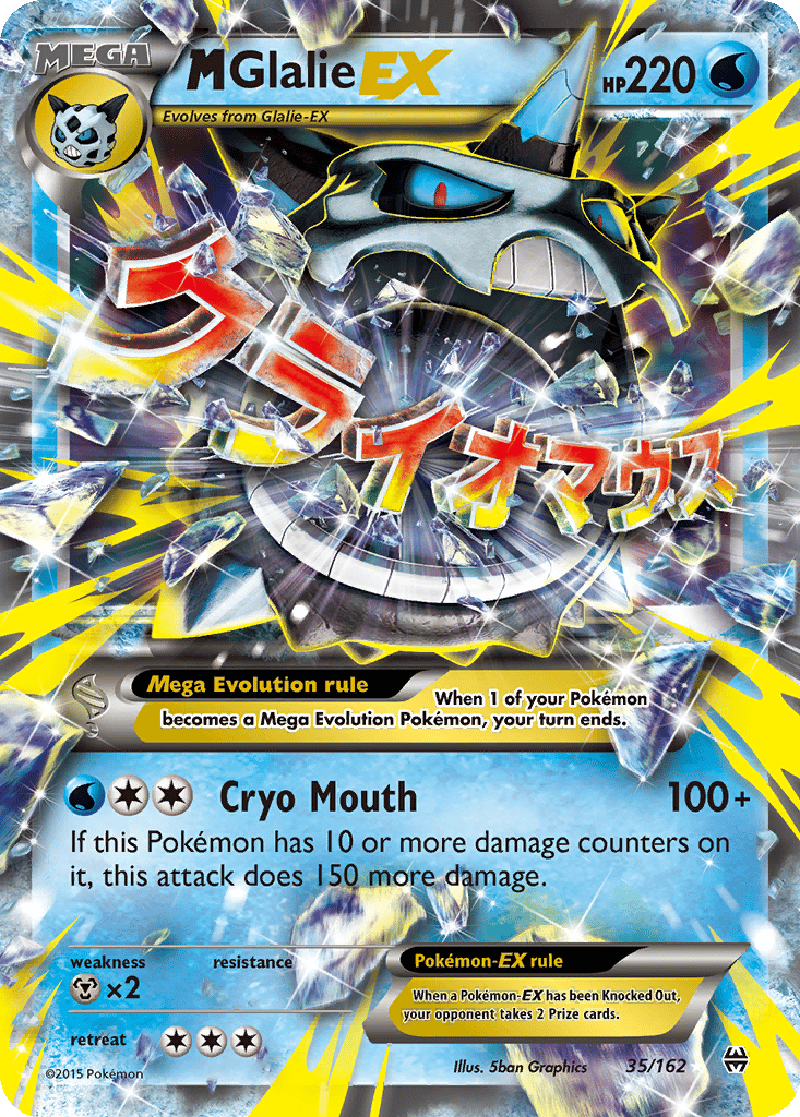M Glalie EX card