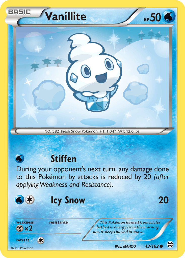 Vanillite card