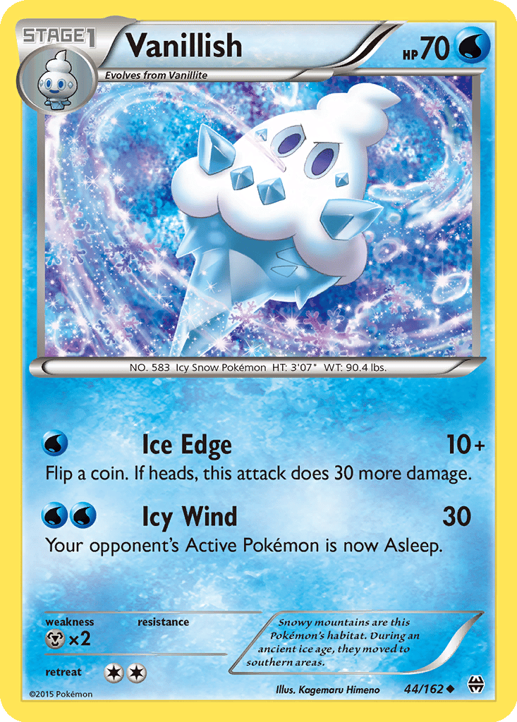 Vanillish card