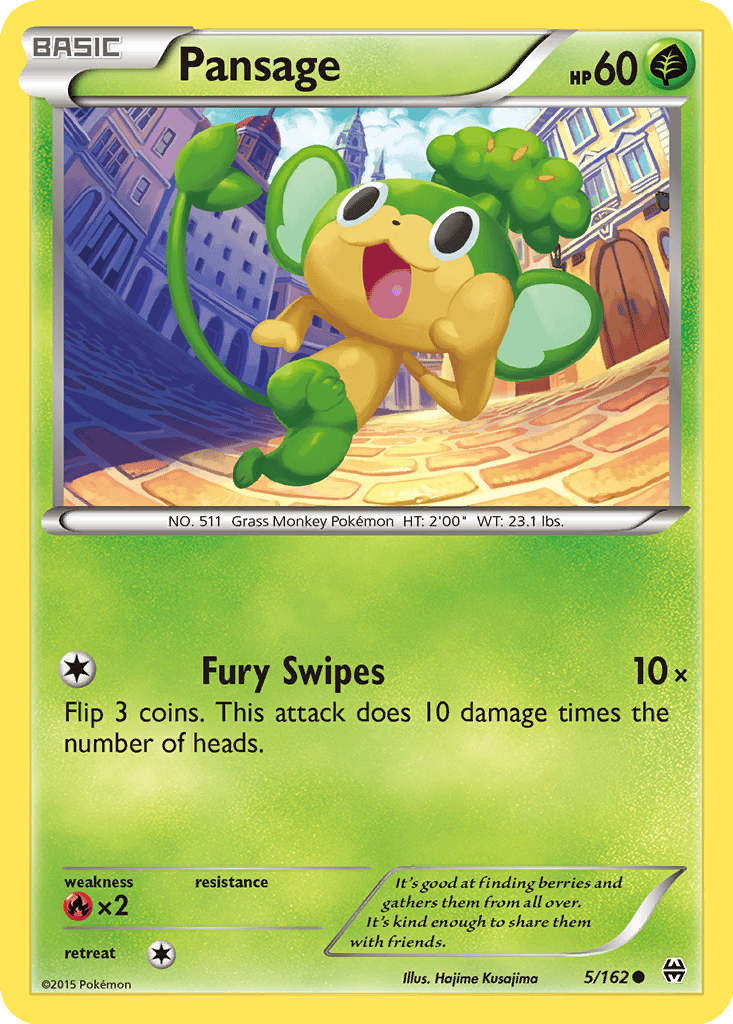 Pansage card