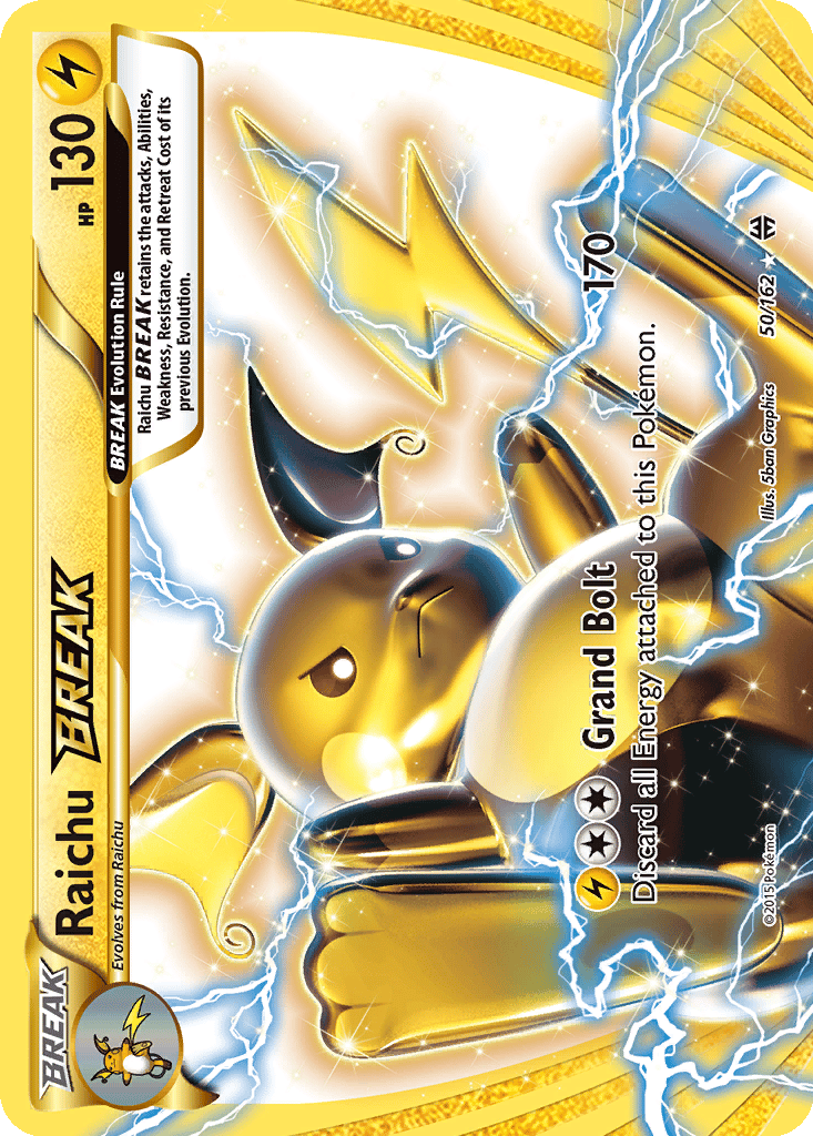 Raichu BREAK card