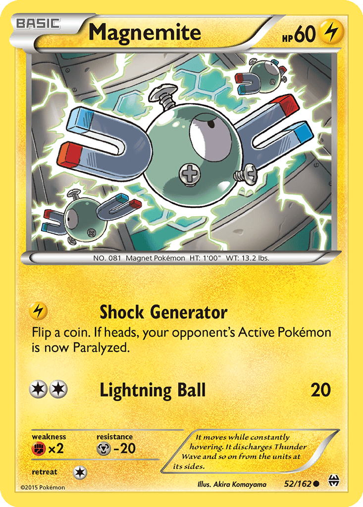 Magnemite card