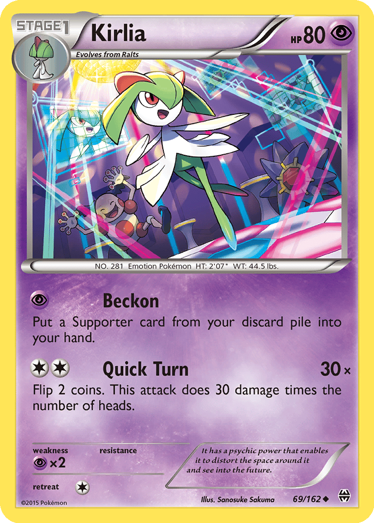 Kirlia card