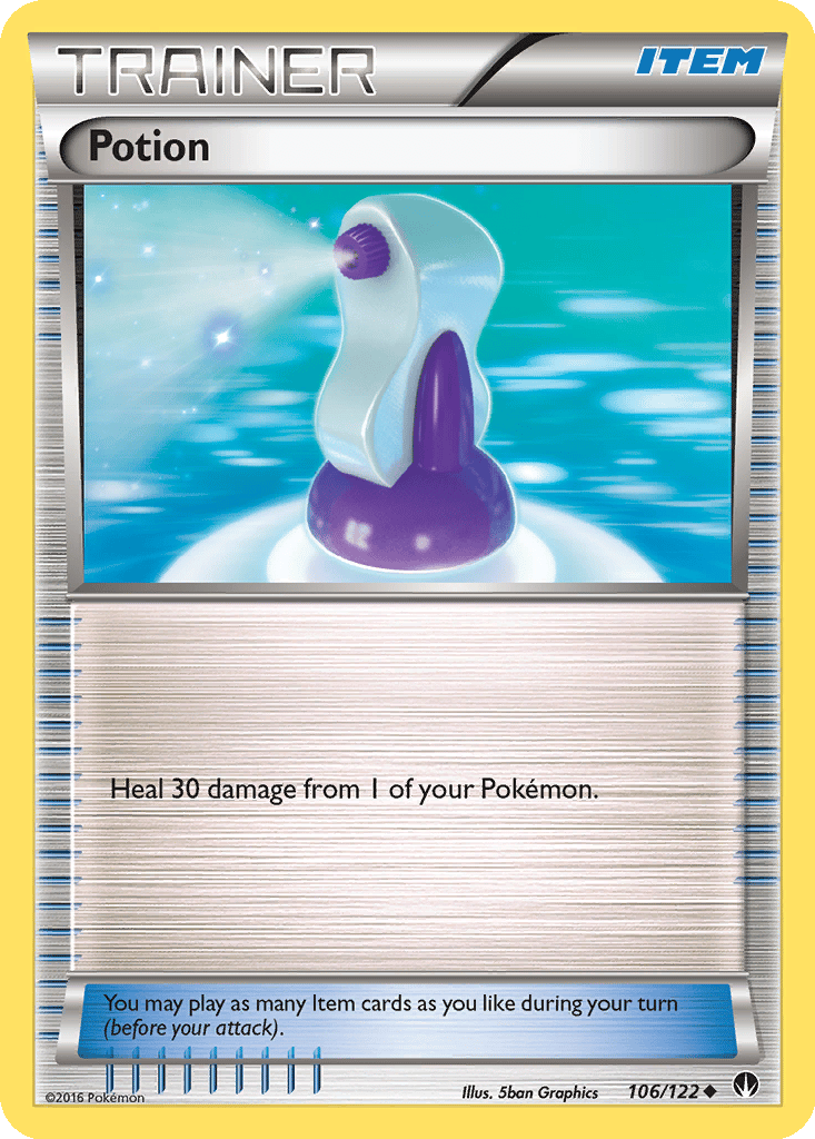 Potion card