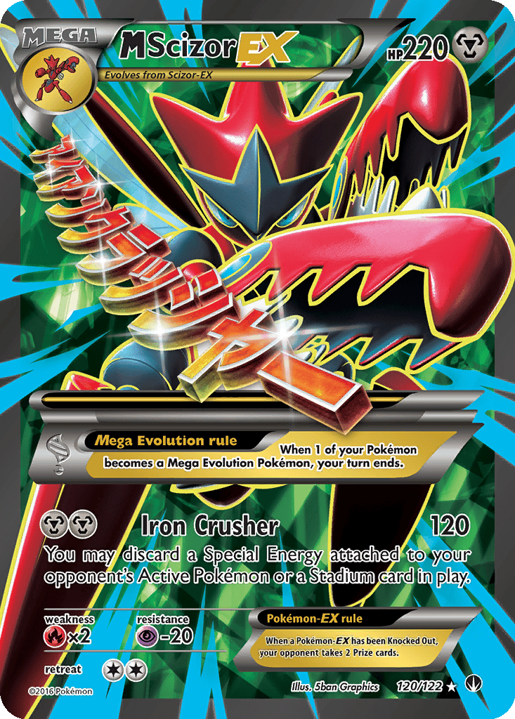M Scizor EX card