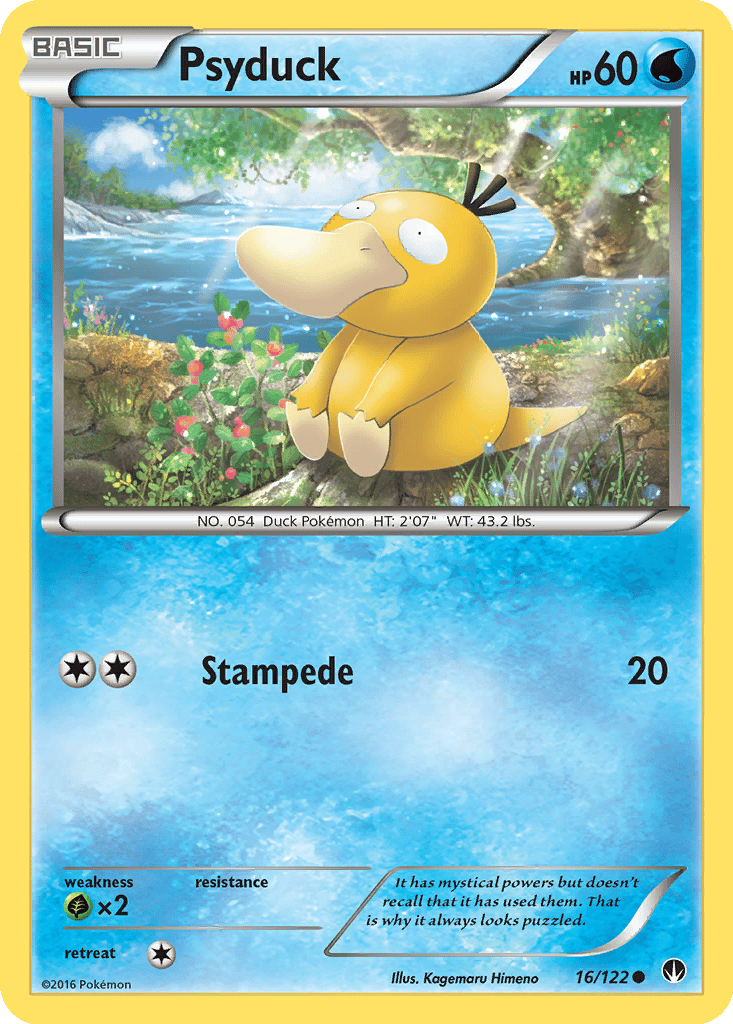 Psyduck card