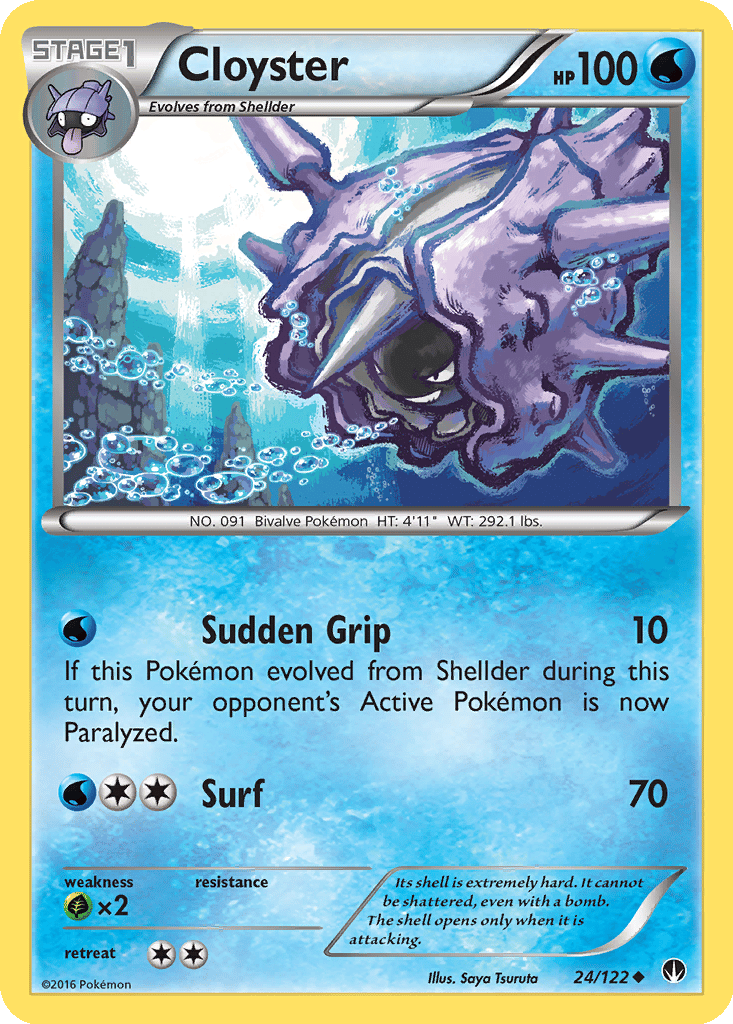 Cloyster card