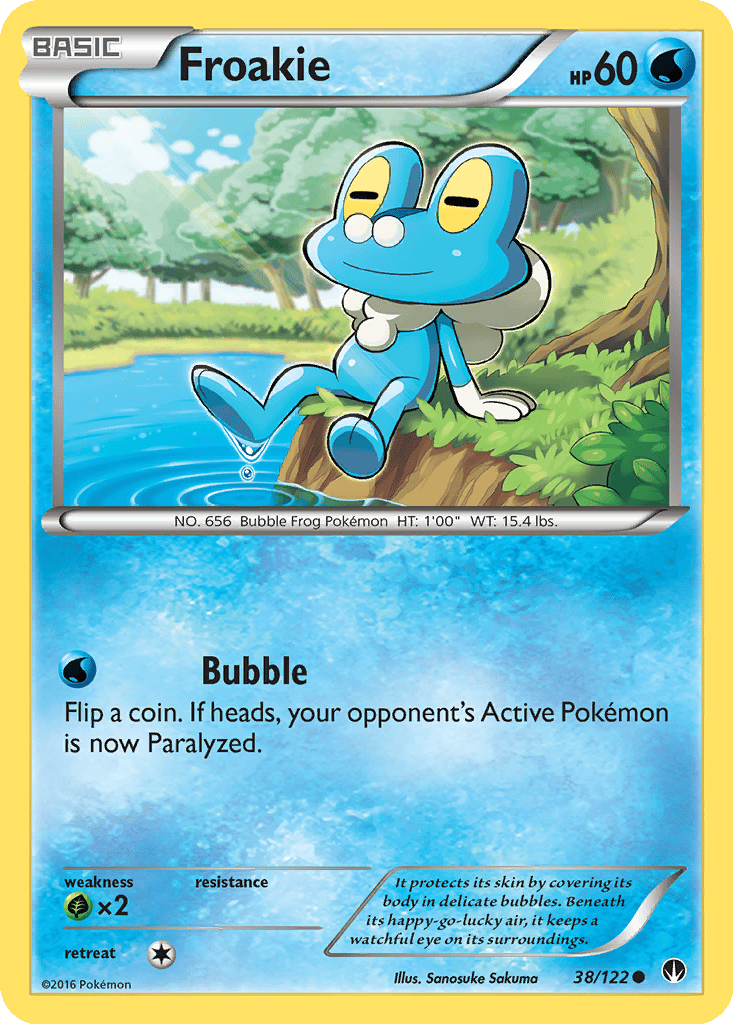 Froakie card