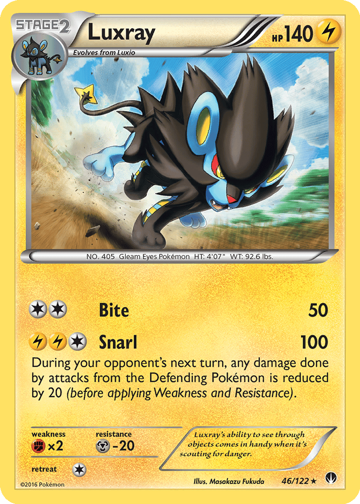 Luxray card