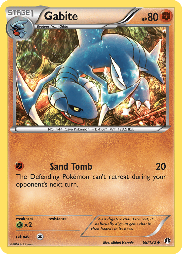 Gabite card