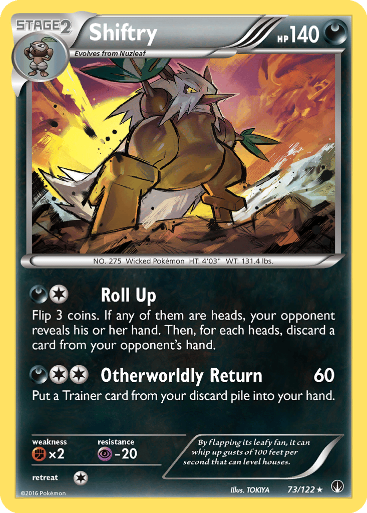 Shiftry card