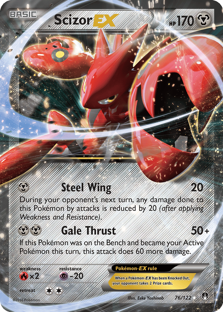 Scizor EX card