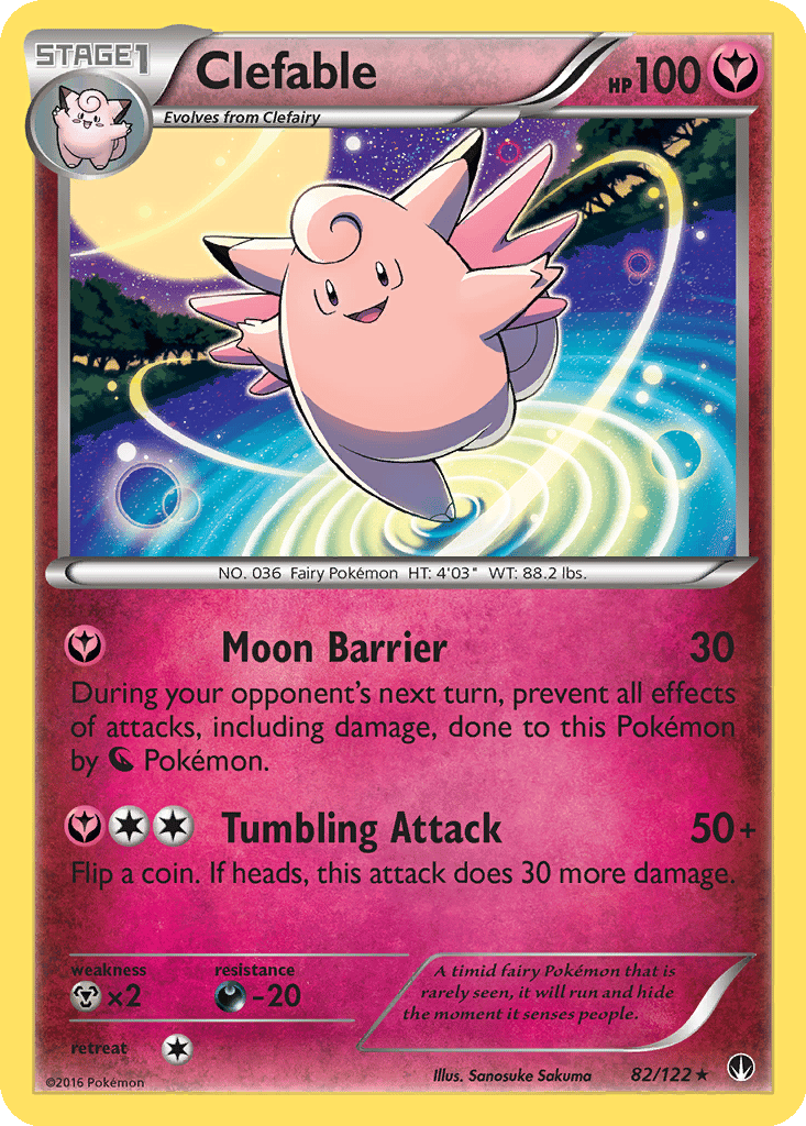Clefable card