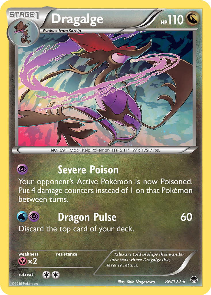 Dragalge card