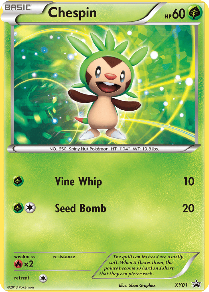 Chespin card