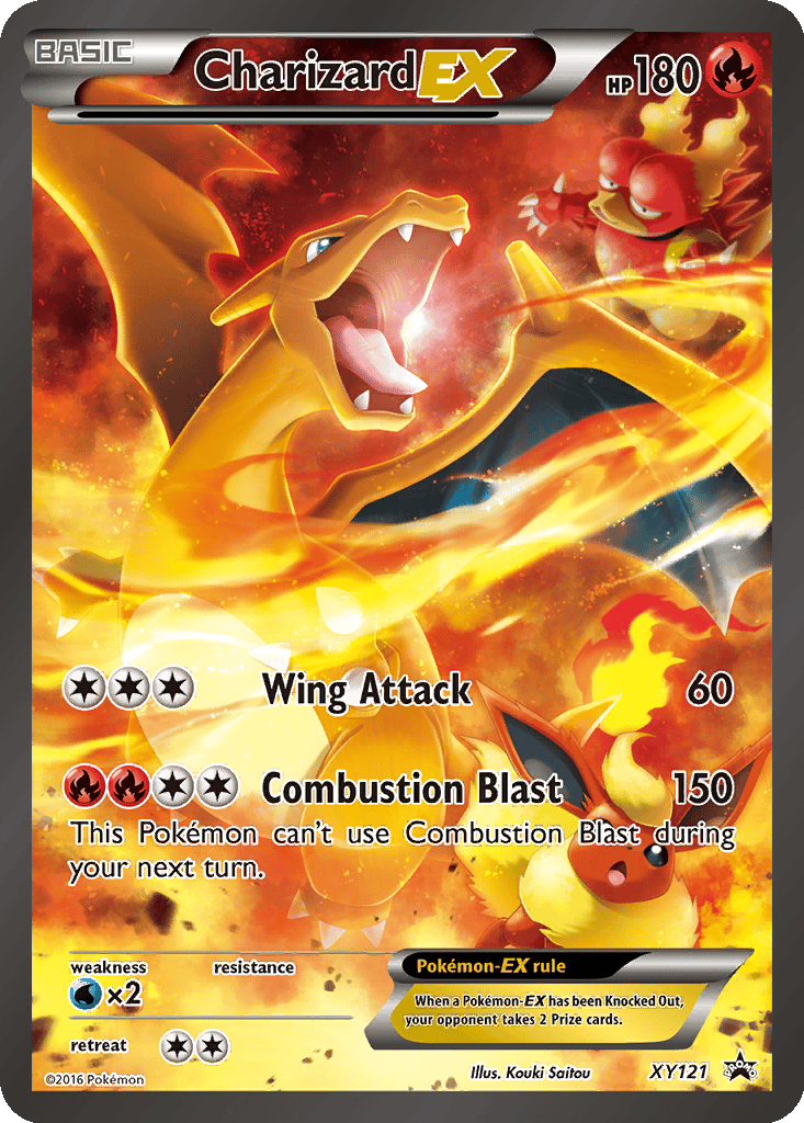 Charizard EX card