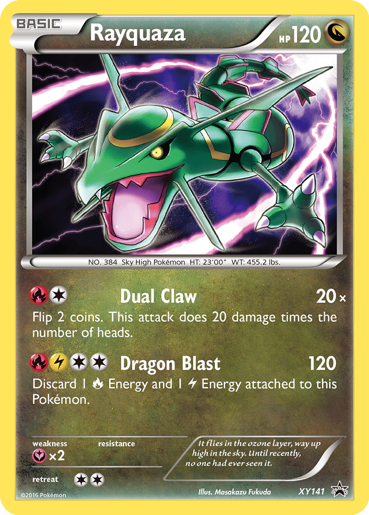 Rayquaza card