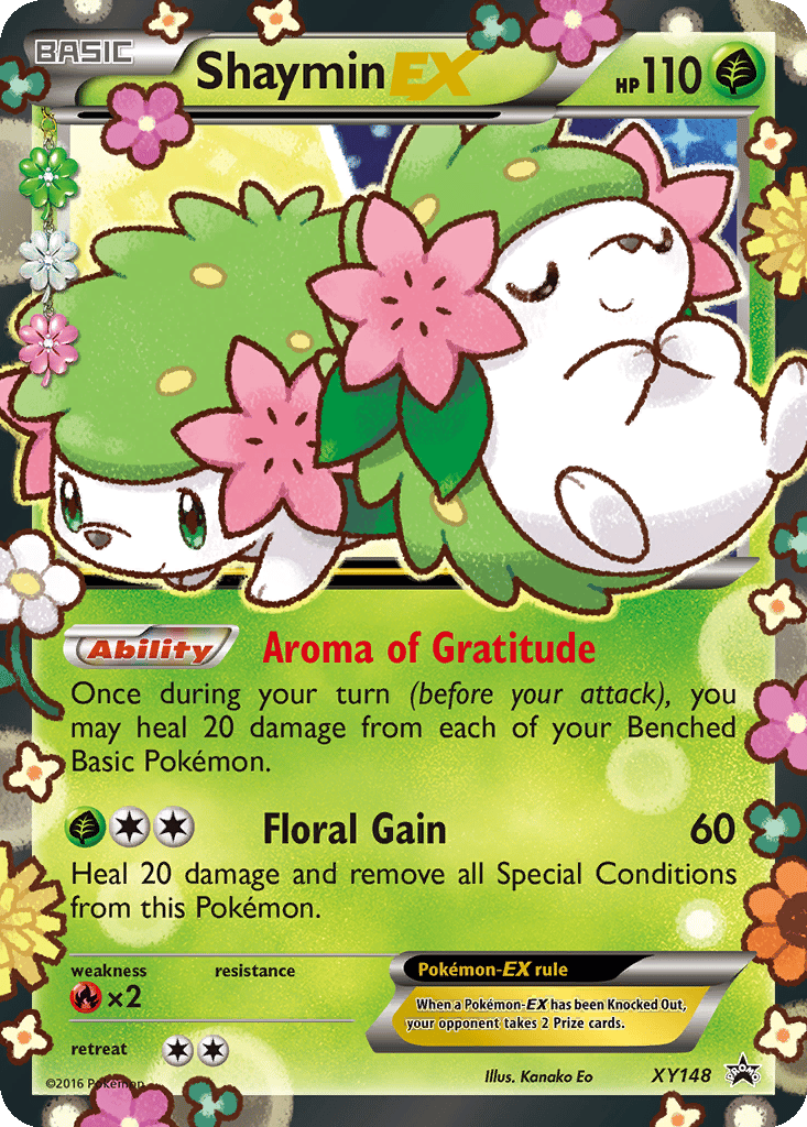 Shaymin EX card