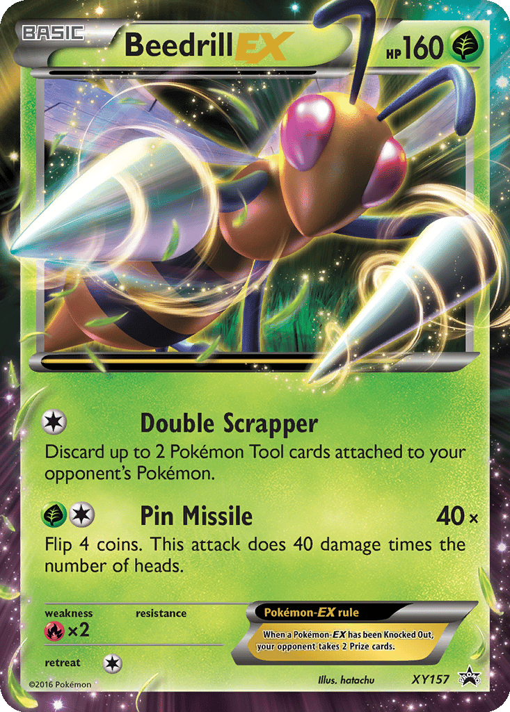Beedrill EX card