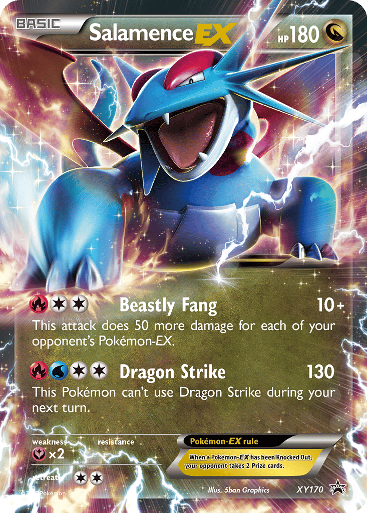 Salamence EX card