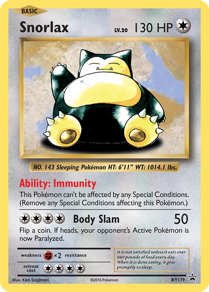Snorlax card