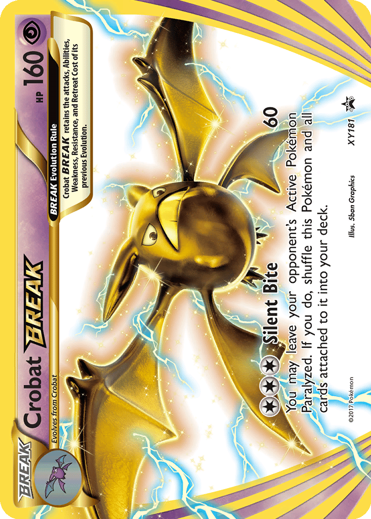 Crobat BREAK card