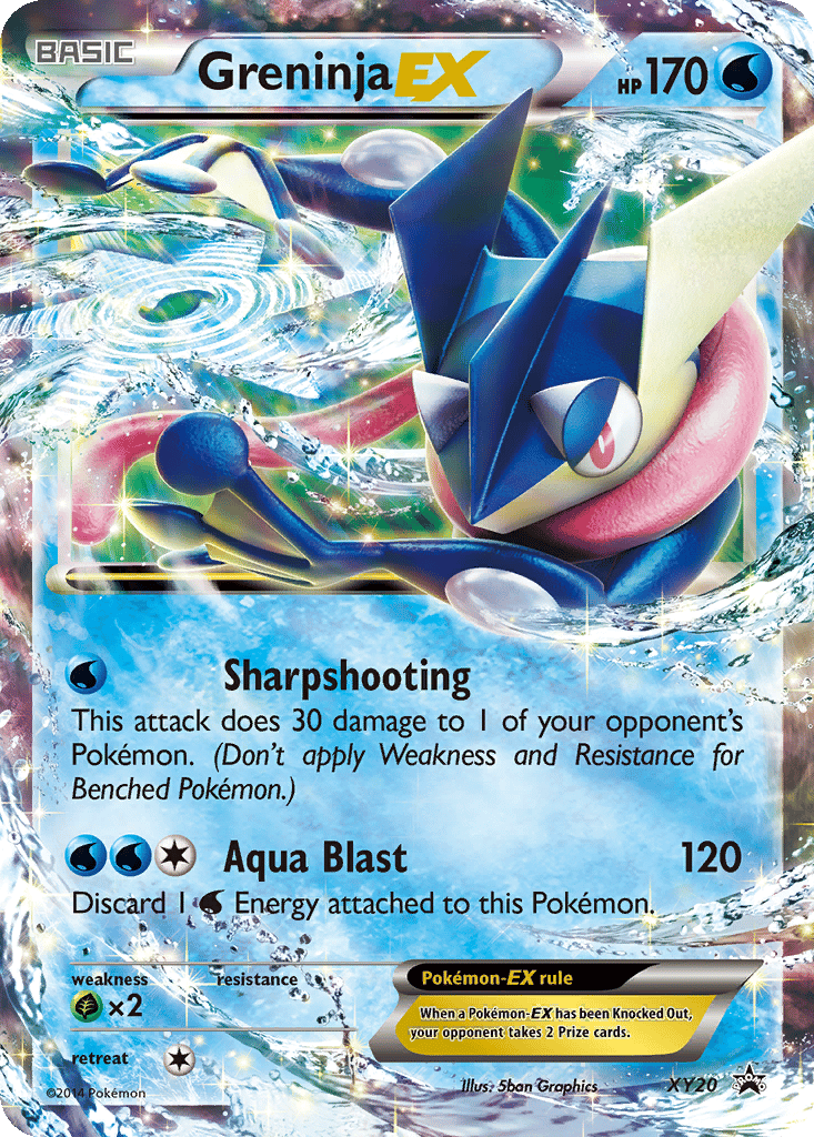 Greninja EX card