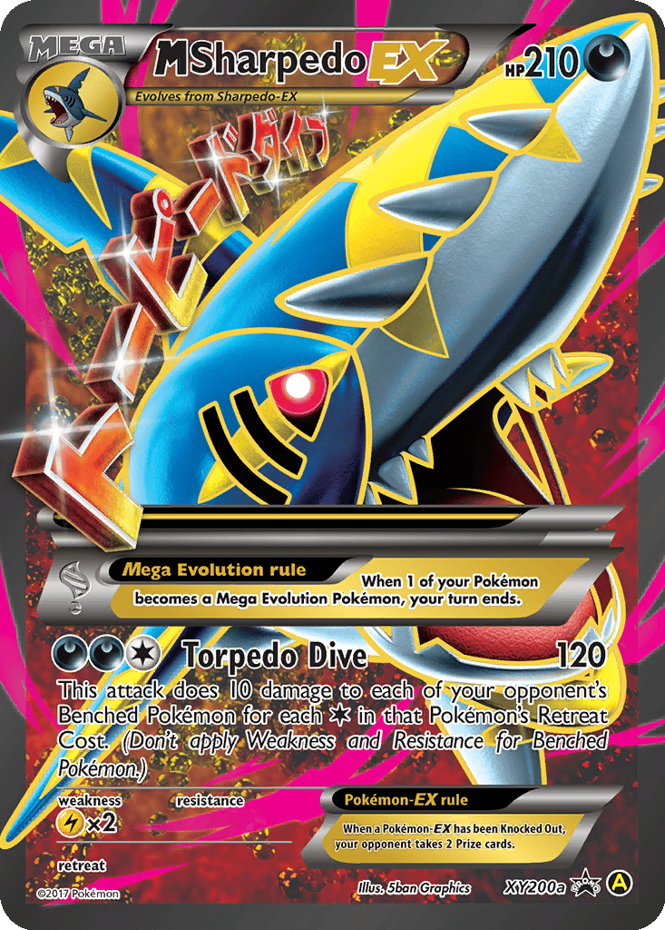 M Sharpedo EX card
