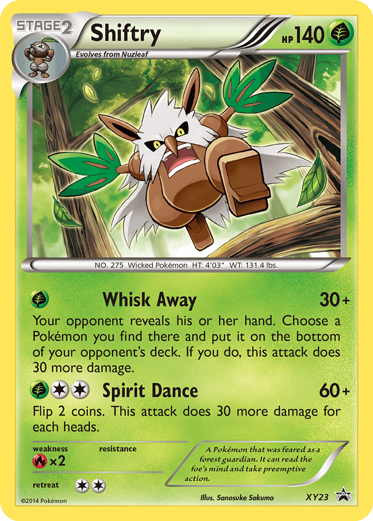 Shiftry card