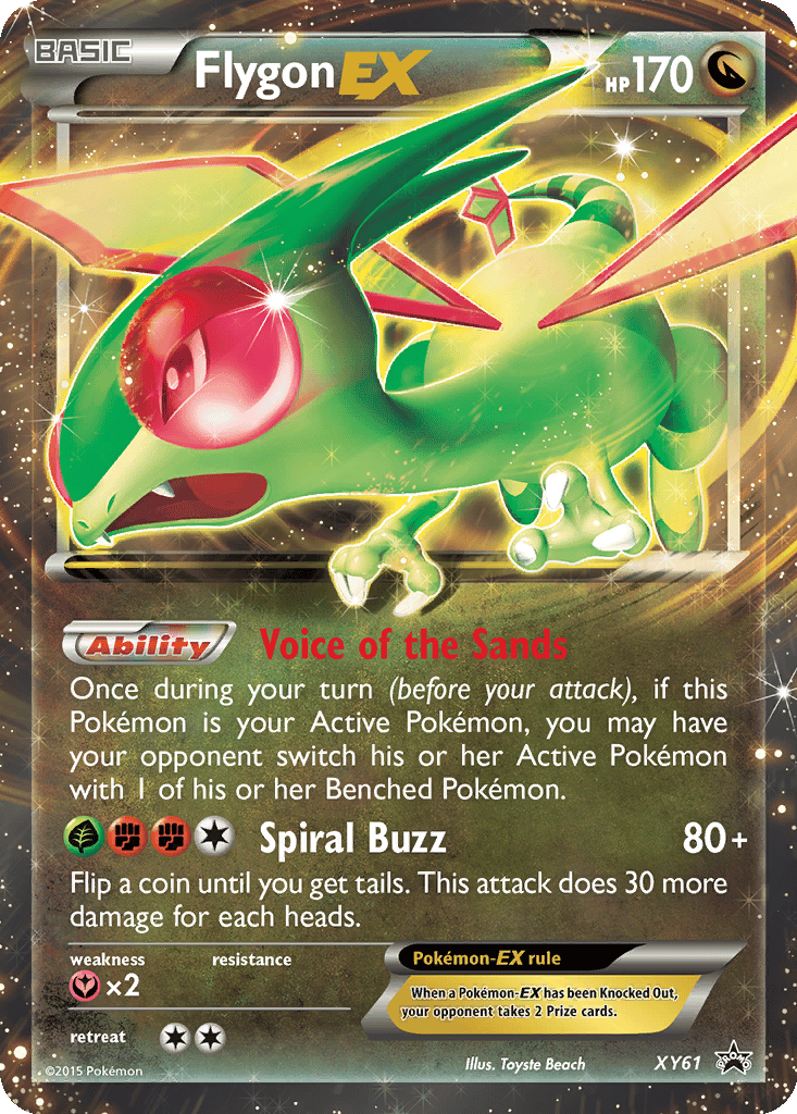 shiny flygon pokemon card Flygon EX | Dex