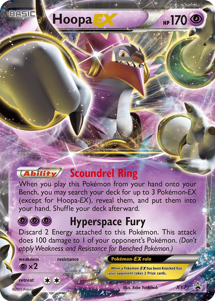 Hoopa EX card