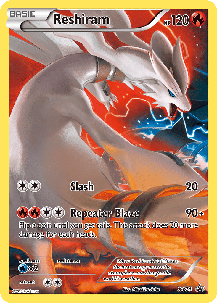 Reshiram card